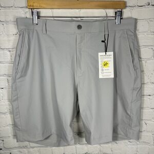 Collars and & Co Velocity Pull On Shorts XXL Gray Golf Stretch Wind Resistant